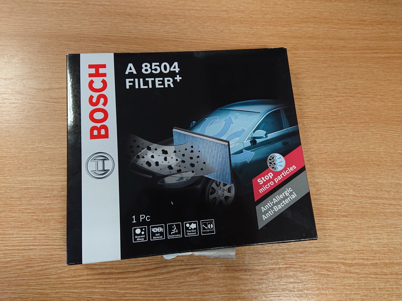 new Bosch filter