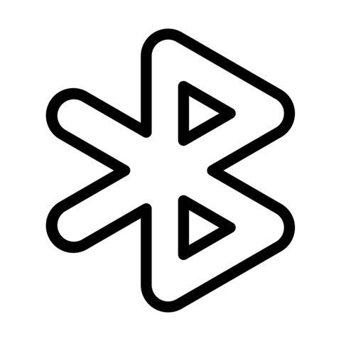 Ein Bluetooth-Symbol