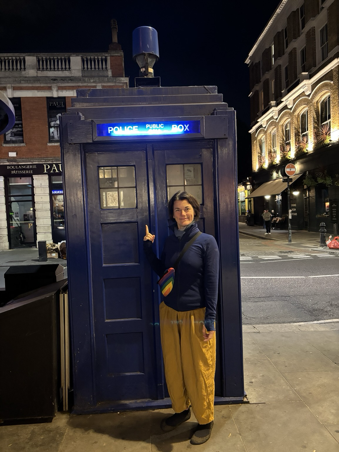 Blaue Police Box