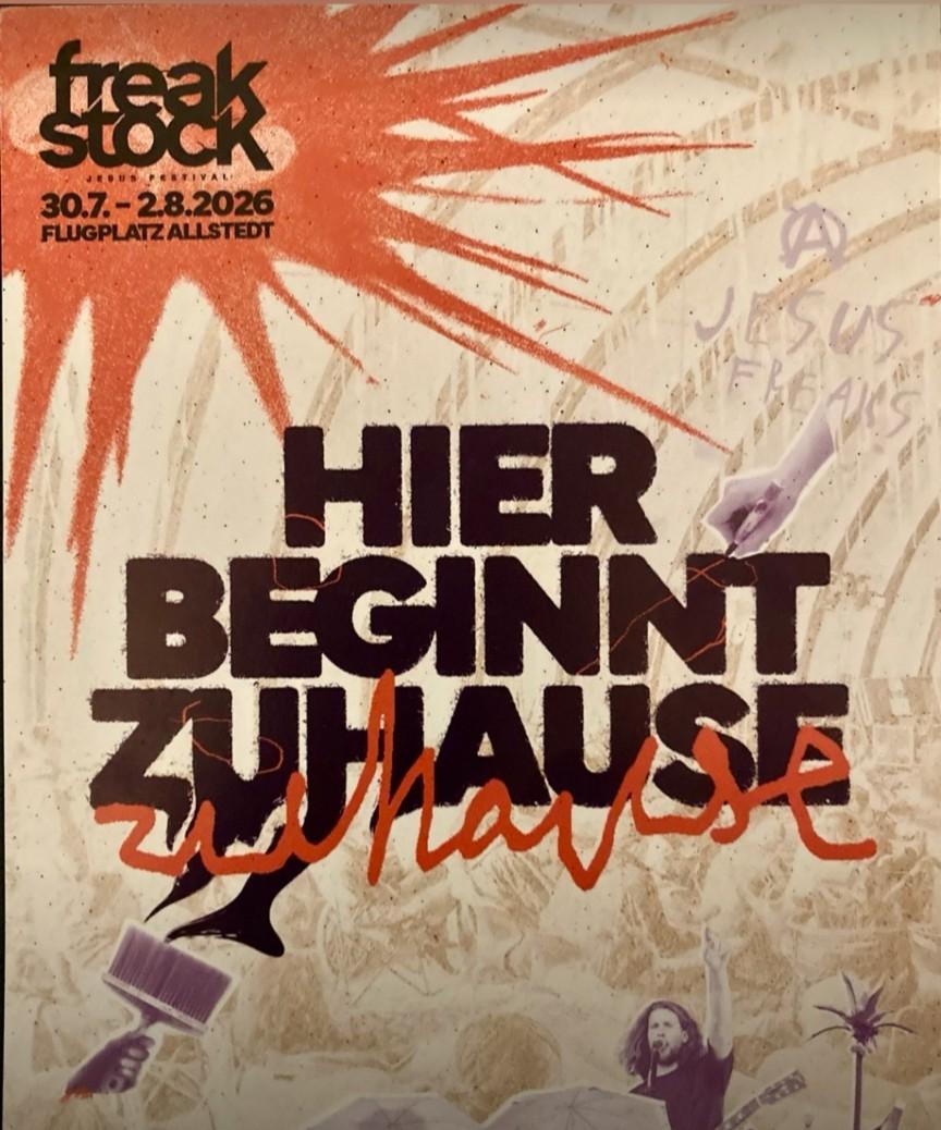 Flyer vom Freakstock Festival