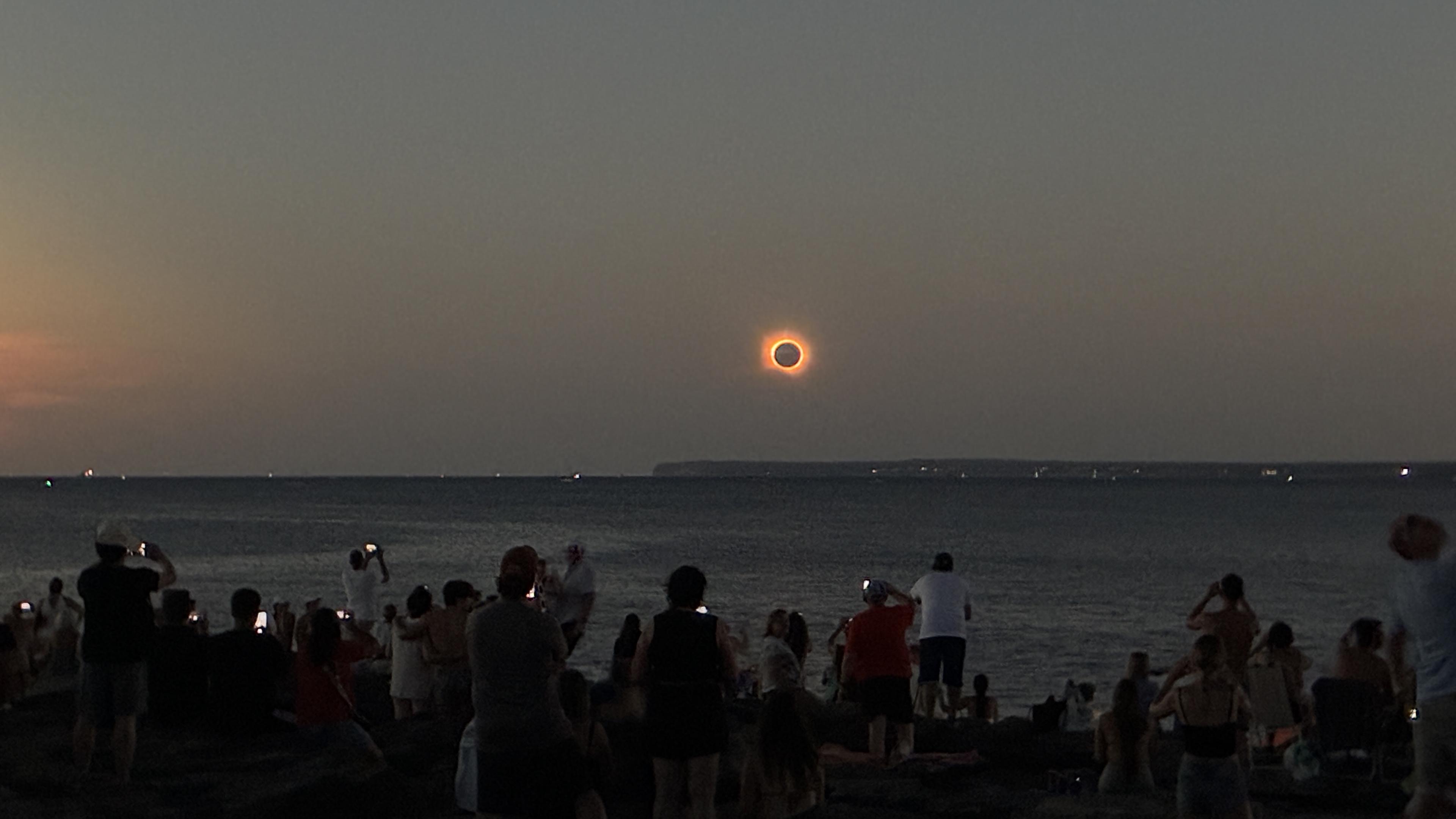 Sonnenfinsternis 2026 – Colònia de Sant Jordi (Mallorca)